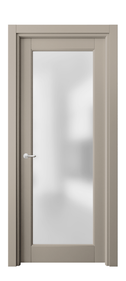 Межкомнатная дверь Toscana Litera 6300 Бук бисквитный Сатинированное стекло Цена 94599 ₽ | Volhovec