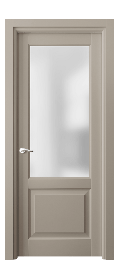 Межкомнатная дверь Lignum 0740 Бук бисквитный Сатинированное стекло Цена 73439 ₽ | Volhovec