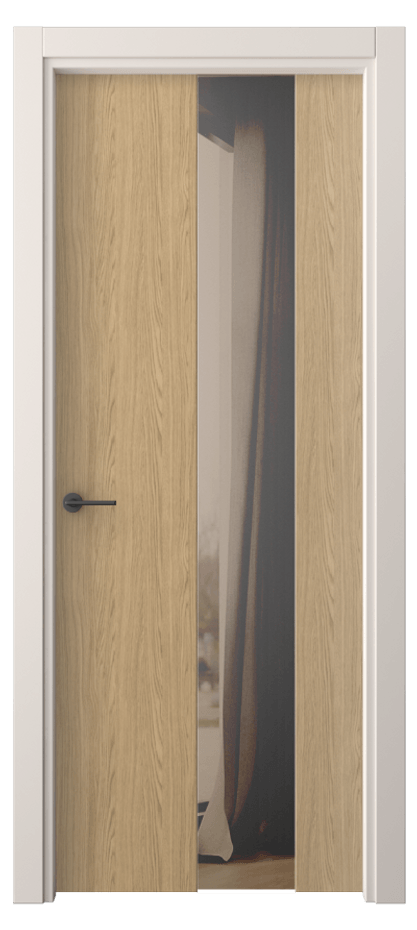 Межкомнатная дверь Freedom 4226 Жемчужный дуб Двустороннее бронзовое зеркало, триплекс Цена 34239 ₽ | Volhovec