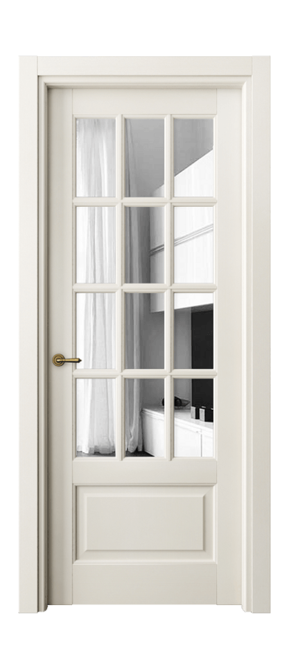 Межкомнатная дверь Toscana Grigliato 6313 Бук венециана Двустороннее зеркало, триплекс, 6 мм Цена 6680 AZE | Volhovec