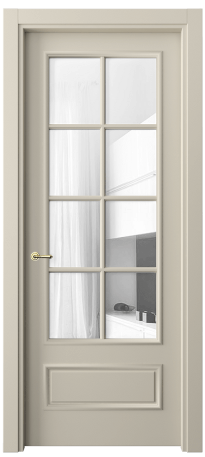 Дверь межкомнатная Paris 8112 Матовый бежево-серый Прозрачное стекло, 4 мм Гладкий наличник МБСР Цена 63711 ₽ Наличники уже входят в базовый комплект. Фабрика дверей Волховец 8 (800) 551 43 19 Межкомнатная дверь Paris 8112 Матовый бежево-серый Прозрачное стекло, 4 мм Цена 63711 ₽| Volhovec