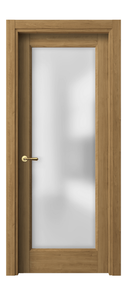 Межкомнатная дверь Galant 1402 Грецкий орех Сатинированное стекло Цена 27359 ₽ | Volhovec