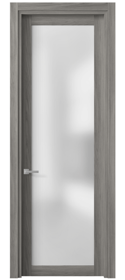 Межкомнатная дверь Planum 2102 Имбирный ясень Сатинированное стекло Цена 32099 ₽ | Volhovec