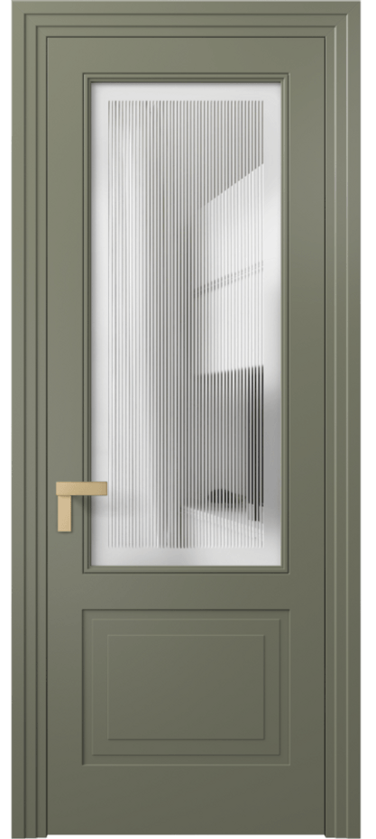 Дверь межкомнатная Rocca 8352 Матовый оливковый тёмный Сатинированное с гравировкой "Каннелюры", триплекс Каскадный компланарный наличник МОТ Цена 73519 ₽ Наличники уже входят в базовый комплект. Фабрика дверей Волховец 8 (800) 551 43 19 Межкомнатная дверь Rocca 8352 Матовый оливковый тёмный Сатинированное с гравировкой "Каннелюры", триплекс Цена 73519 ₽ | Volhovec