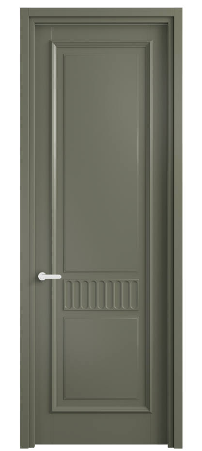 Межкомнатная дверь Шарм 6707 Матовый оливковый тёмный  Цена 97699 ₽ | Volhovec