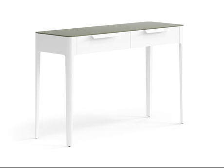 Мебель Консоль Piega 2 ящика. Цвет Матовый светло-серый. Материал Гладкая эмаль. Коллекция Консоль Piega 2 ящика. Фото. Мебель Консоль Piega 2 ящика. Цвет Матовый светло-серый. Материал Гладкая эмаль. Коллекция Консоль Piega 2 ящика. Картинка.