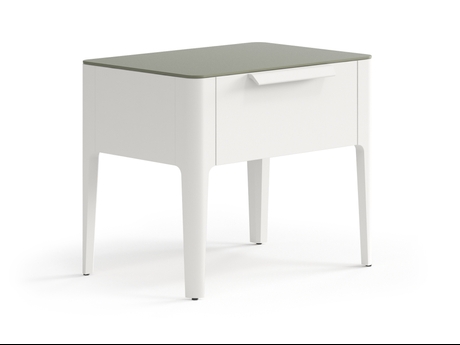 Мебель Тумба прикроватная Piega 1 ящик. Цвет Матовый тёплый серый. Материал Гладкая эмаль. Коллекция Тумба прикроватная Piega 1 ящик. Фото. Мебель Тумба прикроватная Piega 1 ящик. Цвет Матовый тёплый серый. Материал Гладкая эмаль. Коллекция Тумба прикроватная Piega 1 ящик. Картинка.