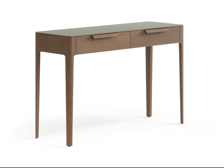 Мебель Консоль Piega 2 ящика. Цвет Дуб туманный матовый. Материал Массив дуба матовый. Коллекция Консоль Piega 2 ящика. Фото. Мебель Консоль Piega 2 ящика. Цвет Дуб туманный матовый. Материал Массив дуба матовый. Коллекция Консоль Piega 2 ящика. Картинка.