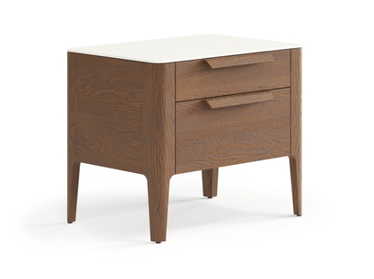 Мебель Тумба прикроватная Piega 2 ящика. Цвет Дуб каштановый матовый. Материал Массив дуба матовый. Коллекция Тумба прикроватная Piega 2 ящика. Фото. Мебель Тумба прикроватная Piega 2 ящика. Цвет Дуб каштановый матовый. Материал Массив дуба матовый. Коллекция Тумба прикроватная Piega 2 ящика. Картинка.