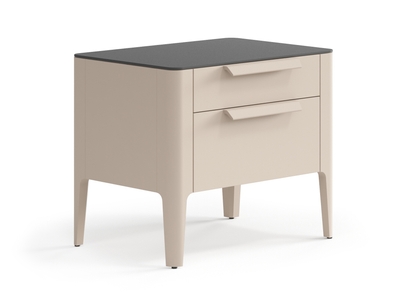 Мебель Тумба прикроватная Piega 2 ящика. Цвет Матовый бисквитный. Материал Гладкая эмаль. Коллекция Тумба прикроватная Piega 2 ящика. Фото. Мебель Тумба прикроватная Piega 2 ящика. Цвет Матовый бисквитный. Материал Гладкая эмаль. Коллекция Тумба прикроватная Piega 2 ящика. Картинка.