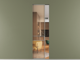 Алюминевая перегородка АЛПР 040.02 МНСР ПРОЗ ОРАНЖ. Цвет Алюминий нейтральный серый. Материал Алюминий в эмали. Коллекция Перегородка Formato скрытый пенал одностворчатая. Фото. Алюминевая перегородка АЛПР 040.02 МНСР ПРОЗ ОРАНЖ. Цвет Алюминий нейтральный серый. Материал Алюминий в эмали. Коллекция Перегородка Formato скрытый пенал одностворчатая. Картинка.