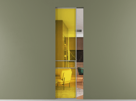 Алюминевая перегородка АЛПР 040.02 МНСР ПРОЗ ЖЕЛ. Цвет Алюминий нейтральный серый. Материал Алюминий в эмали. Коллекция Перегородка Formato скрытый пенал одностворчатая. Фото. Алюминевая перегородка АЛПР 040.02 МНСР ПРОЗ ЖЕЛ. Цвет Алюминий нейтральный серый. Материал Алюминий в эмали. Коллекция Перегородка Formato скрытый пенал одностворчатая. Картинка.