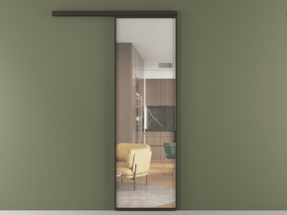 Алюминевая перегородка АЛПР 040.01_ААН_Moru_new. Цвет Алюминий антрацит. Материал Алюминий в эмали. Коллекция Перегородка Formato вдоль стены одностворчатая. Фото. Алюминевая перегородка АЛПР 040.01_ААН_Moru_new. Цвет Алюминий антрацит. Материал Алюминий в эмали. Коллекция Перегородка Formato вдоль стены одностворчатая. Картинка.