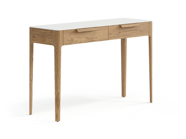 Мебель Консоль Piega 2 ящика. Цвет Дуб мускатный матовый. Материал Массив дуба матовый. Коллекция Консоль Piega 2 ящика. Фото. Мебель Консоль Piega 2 ящика. Цвет Дуб мускатный матовый. Материал Массив дуба матовый. Коллекция Консоль Piega 2 ящика. Картинка.