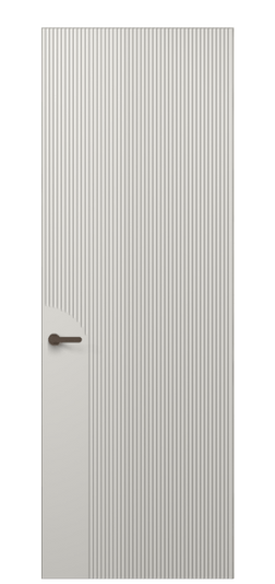 Дверь межкомнатная АКП 8625 МТСР. Цвет Матовый тёплый серый. Материал Гладкая эмаль. Коллекция Dune. Картинка.