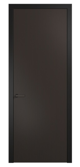 Межкомнатная дверь АКП 8201 МАН Матовый антрацит. Цвет Матовый антрацит. Материал Гладкая эмаль. Коллекция Вельвет. Фото. Дверь межкомнатная АКП 8201 МАН Матовый антрацит. Цвет Матовый антрацит. Материал Гладкая эмаль. Коллекция Вельвет. Картинка.