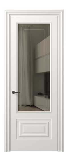 Межкомнатная дверь 8442 МПБЛ БР ГРА. Цвет Матовый пудровый белый. Материал Гладкая эмаль. Коллекция Mascot. Фото. Дверь межкомнатная 8442 МПБЛ БР ГРА. Цвет Матовый пудровый белый. Материал Гладкая эмаль. Коллекция Mascot. Картинка.