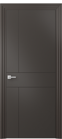 Межкомнатная дверь АКП 8056 МАН Матовый антрацит. Цвет Матовый антрацит. Материал Гладкая эмаль. Коллекция Линия. Фото. Дверь межкомнатная АКП 8056 МАН Матовый антрацит. Цвет Матовый антрацит. Материал Гладкая эмаль. Коллекция Линия. Картинка.