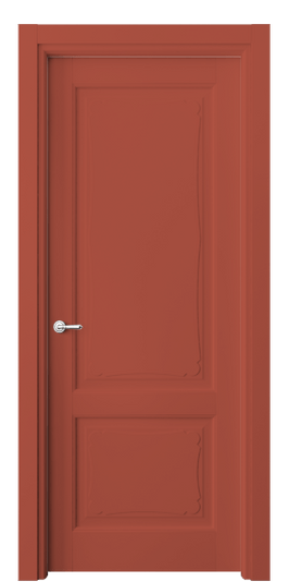 Дверь межкомнатная 6323 NCS S 3040-Y80R. Цвет NCS NCS S 3040-Y80R. Материал Массив бука эмаль. Коллекция Toscana Elegante. Картинка.