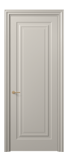 Дверь межкомнатная 8401 МСБЖ. Цвет Матовый светло-бежевый. Материал Гладкая эмаль. Коллекция Mascot. Картинка.