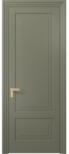 Межкомнатная дверь 8341 МОТ. Цвет Матовый оливковый тёмный. Материал Гладкая эмаль. Коллекция Rocca. Фото. Дверь межкомнатная 8341 МОТ. Цвет Матовый оливковый тёмный. Материал Гладкая эмаль. Коллекция Rocca. Картинка.