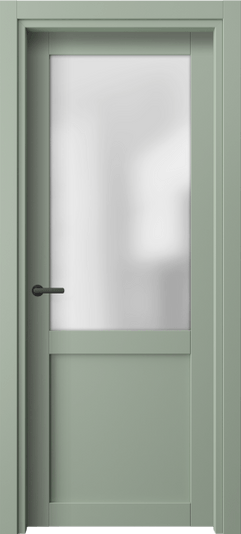 Дверь межкомнатная 2122 ПЭСО САТ. Цвет ПЭТ светло-оливковый. Материал ПЭТ. Коллекция Neo. Картинка.