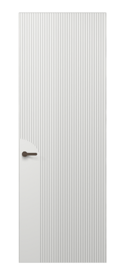 Дверь межкомнатная АКП 8625 МССР. Цвет Матовый светло-серый. Материал Гладкая эмаль. Коллекция Dune. Картинка.