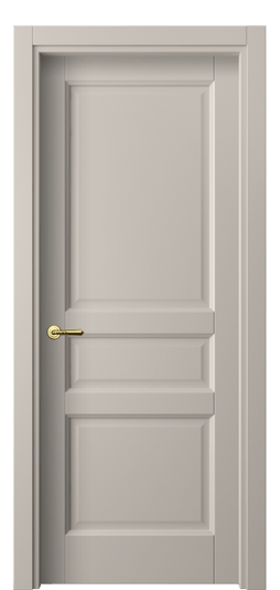 Дверь межкомнатная 1431 МСБЖ. Цвет Матовый светло-бежевый. Материал Гладкая эмаль. Коллекция Галант. Картинка.