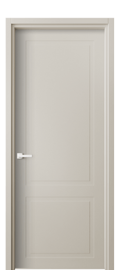 Дверь межкомнатная 8002 МОС. Цвет Матовый облачно-серый. Материал Гладкая эмаль. Коллекция Neo Classic. Картинка.