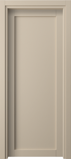 Дверь межкомнатная 2101 ПЭСБ. Цвет ПЭТ светло-бежевый. Материал ПЭТ. Коллекция Neo1. Картинка.