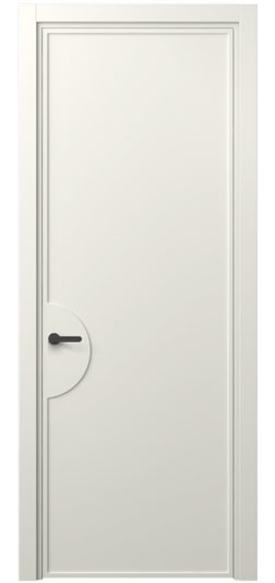 Дверь межкомнатная 8604 МЖМ . Цвет Матовый жемчужный. Материал Гладкая эмаль. Коллекция Frame. Картинка.