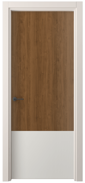 Дверь межкомнатная 4229 ЛОР. Цвет Лесной орех. Материал Ламинатин. Коллекция Freedom. Картинка.
