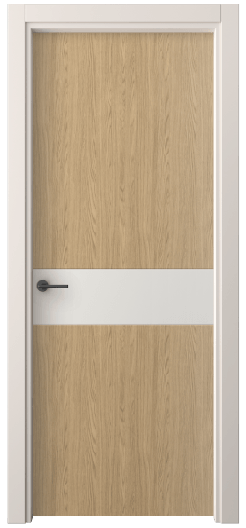 Дверь межкомнатная 4221 ЖМД. Цвет Жемчужный дуб. Материал Ламинатин. Коллекция Фридом. Картинка.